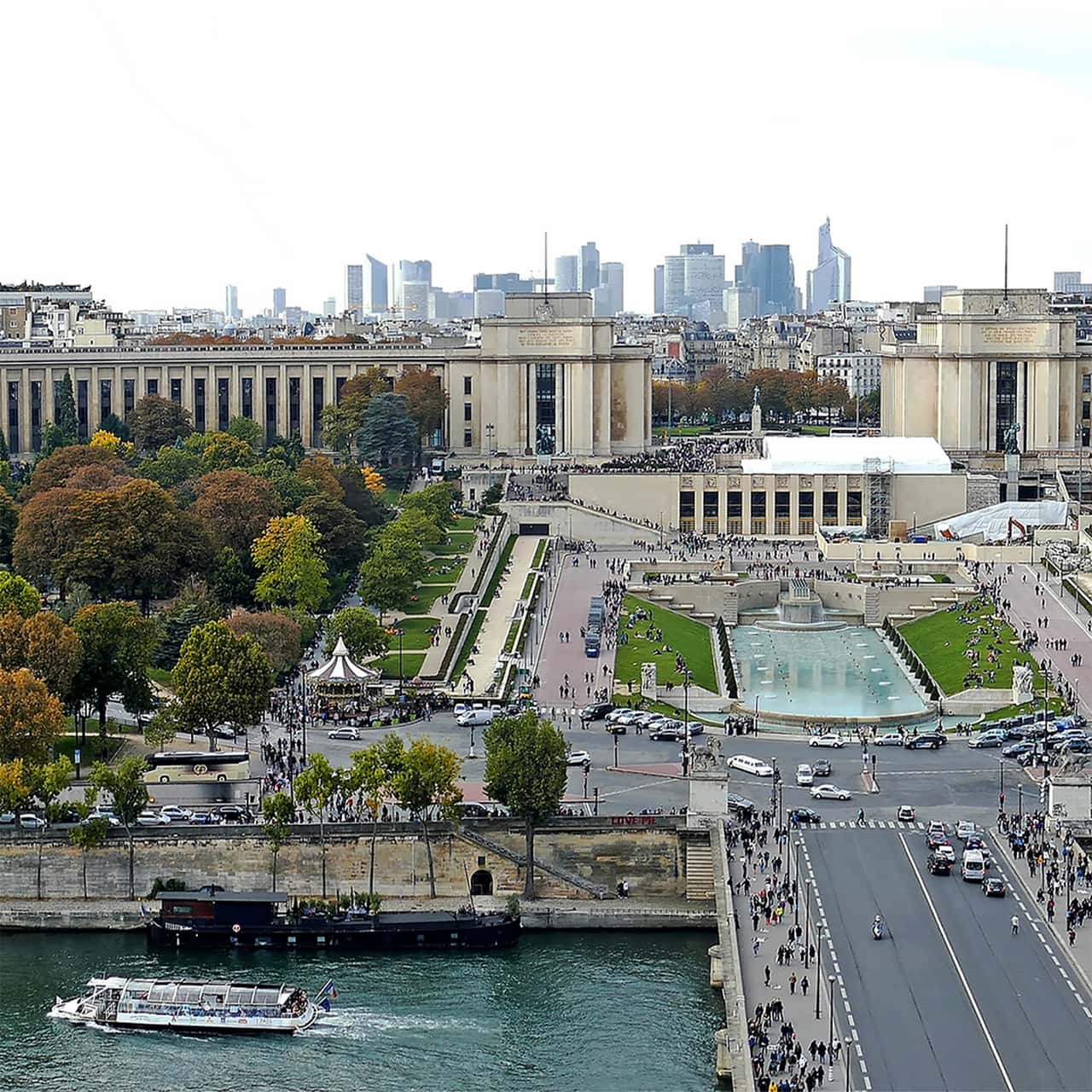 trocadero crociera sulla senna